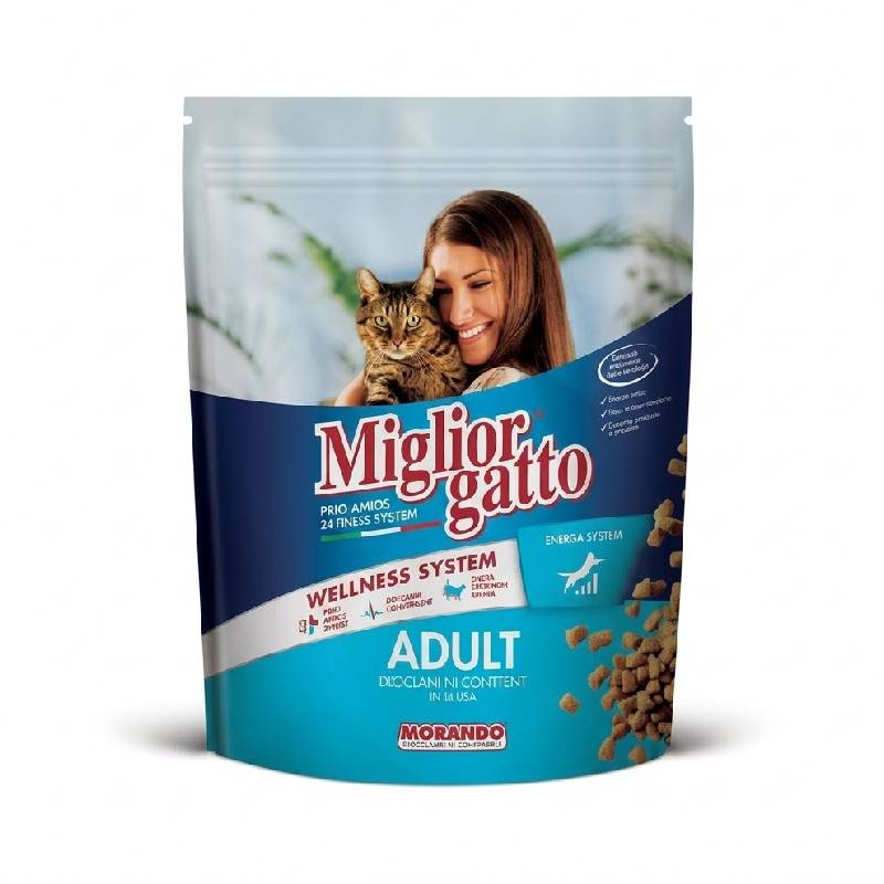 Croquettes pour chats MIGLIOR GATTO Adult Pesce 400 g