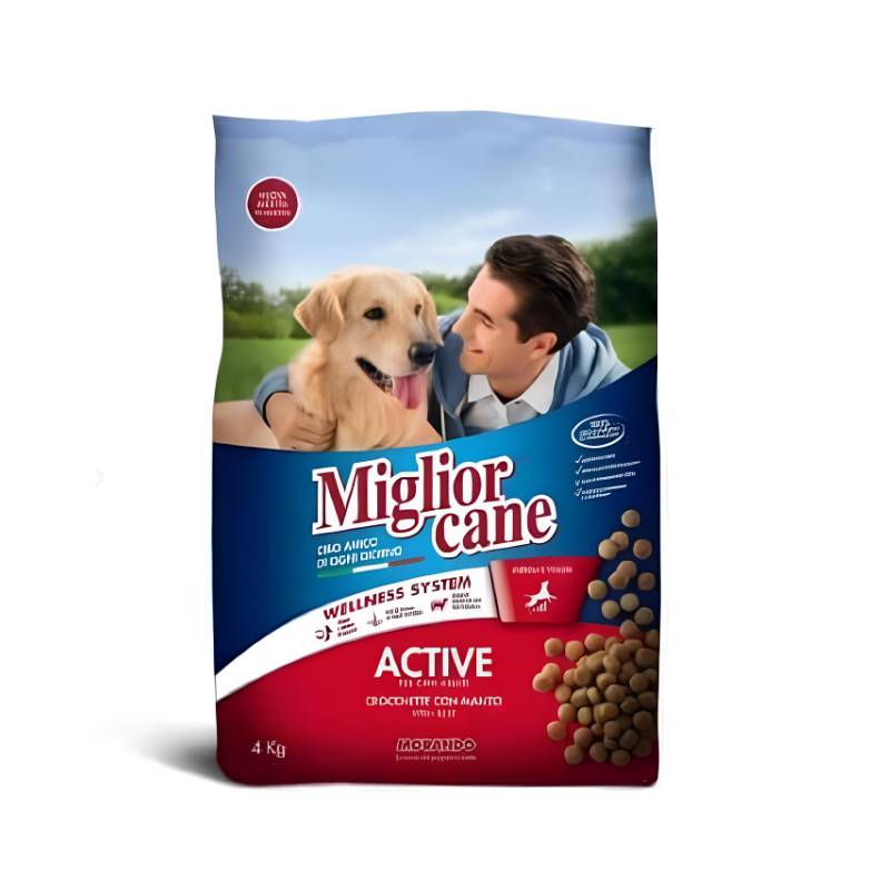 Croquettes pour chiens MIGLIOR CANE Adult Boeuf 4kg