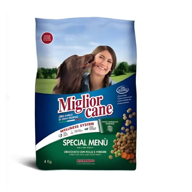 Croquettes pour chiens MIGLIOR CANE Special Menu 4 kg