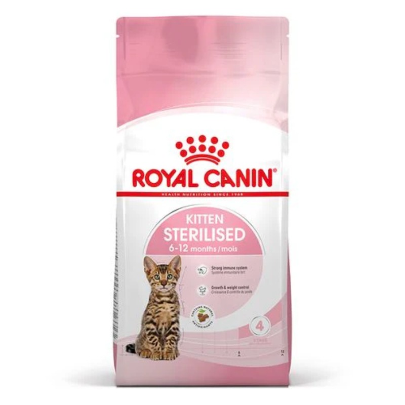 Croquettes ROYAL CANIN FHN Chat Kitten Sterilised - 2Kg - Image 2