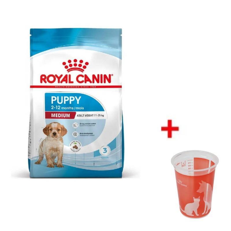 Croquettes Royal Canin Medium Puppy 4 kg - 3182550708180