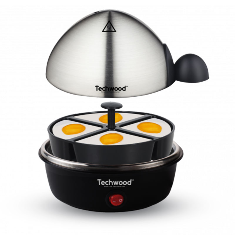 Cuiseur A Oeuf Electrique 3EN1 TECHWOOD TO-007 350W - Inox - Image 3