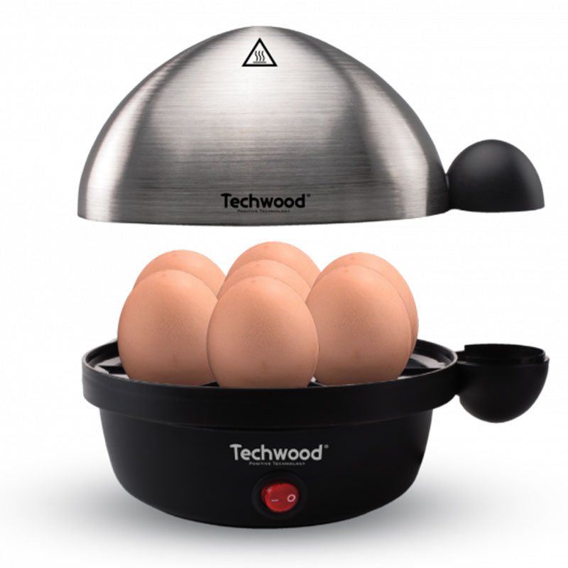 Cuiseur A Oeuf Electrique 3EN1 TECHWOOD TO-007 350W - Inox - Image 4