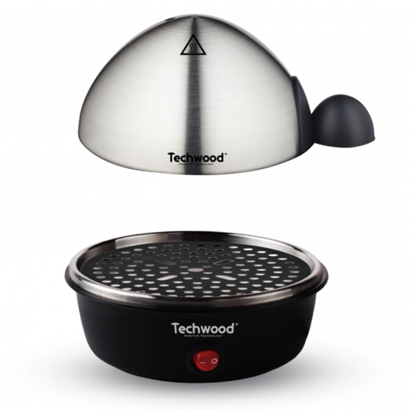Cuiseur A Oeuf Electrique 3EN1 TECHWOOD TO-007 350W - Inox - Image 5