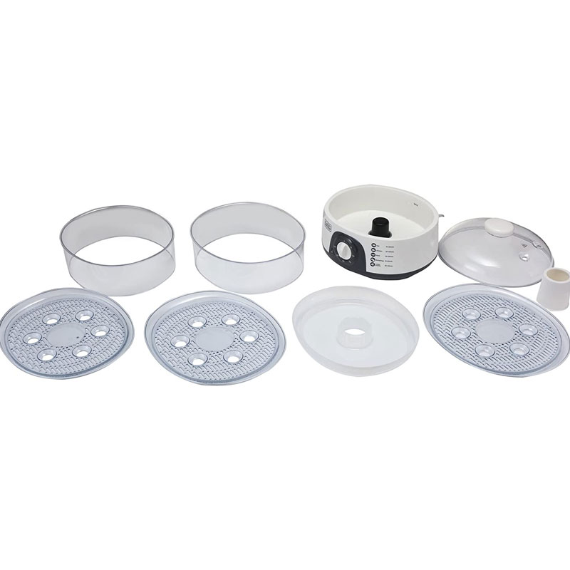 Cuiseur Vapeur BLACK&DECKER HS6000 775W - Blanc - Image 4
