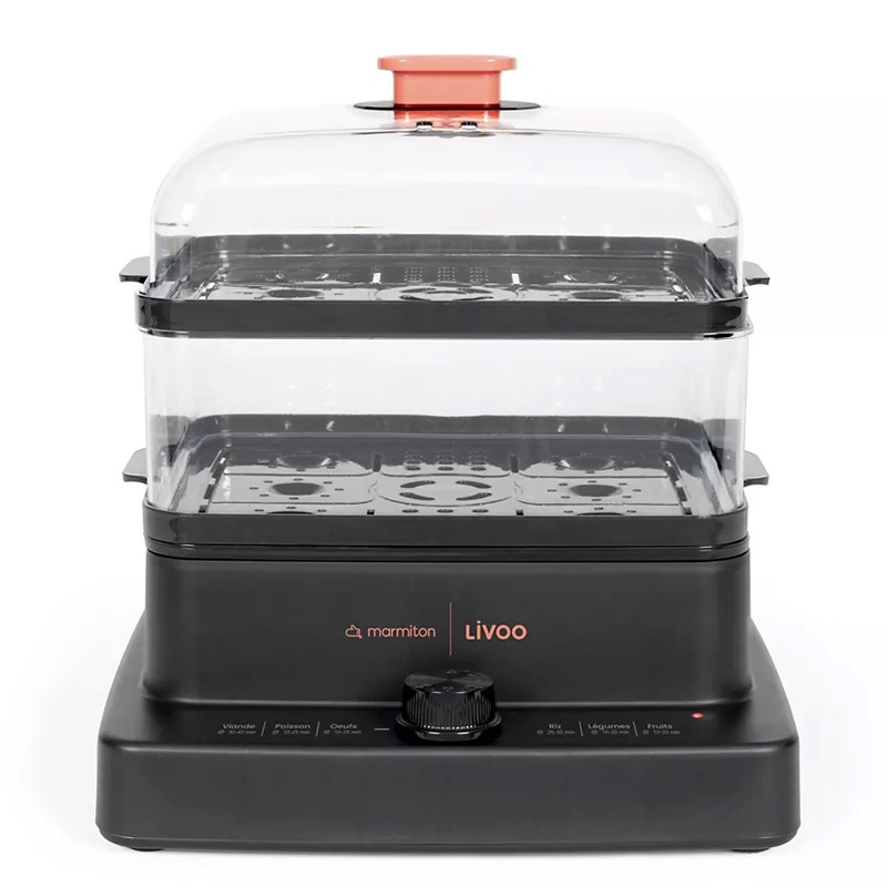 Cuiseur Vapeur LIVOO DOC300 1200W - Noir - Image 2