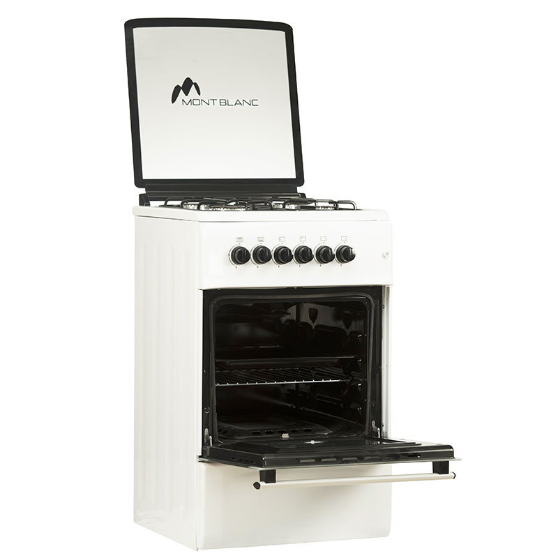Cuisinière MONTBLANC REB-5050 4 Feux - Blanc - Image 2
