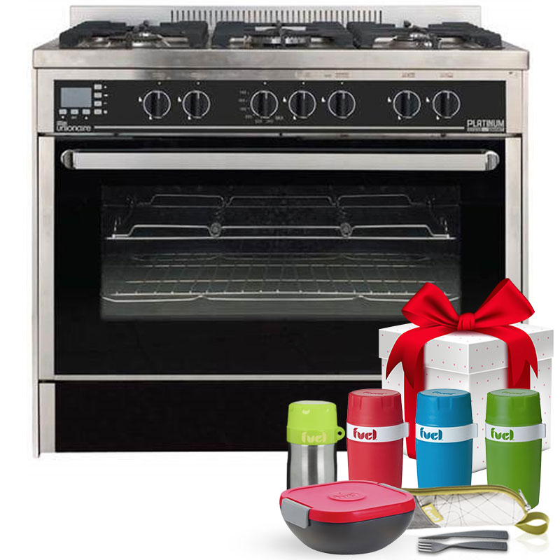 Cuisinière UNIONAIRE Platinum Plus 5 Feux - Noir, Photo boutique MyTek chez MyTek