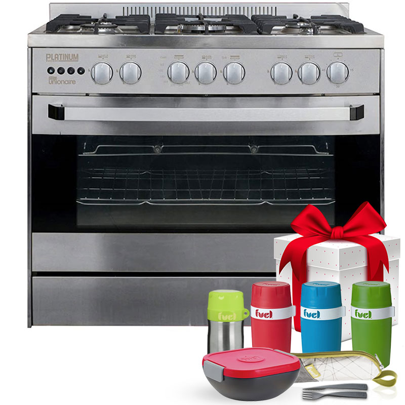 Cuisinière UNIONAIRE Platinum Smart 5 Feux - Inox, Photo boutique MyTek chez MyTek