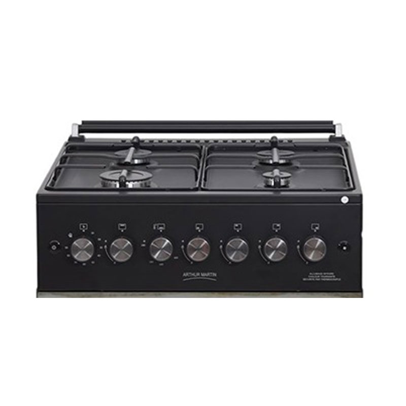 Cuisinière à Gaz ARTHUR MARTIN AMG60N 60cm 4 Feux - Noir - Image 2