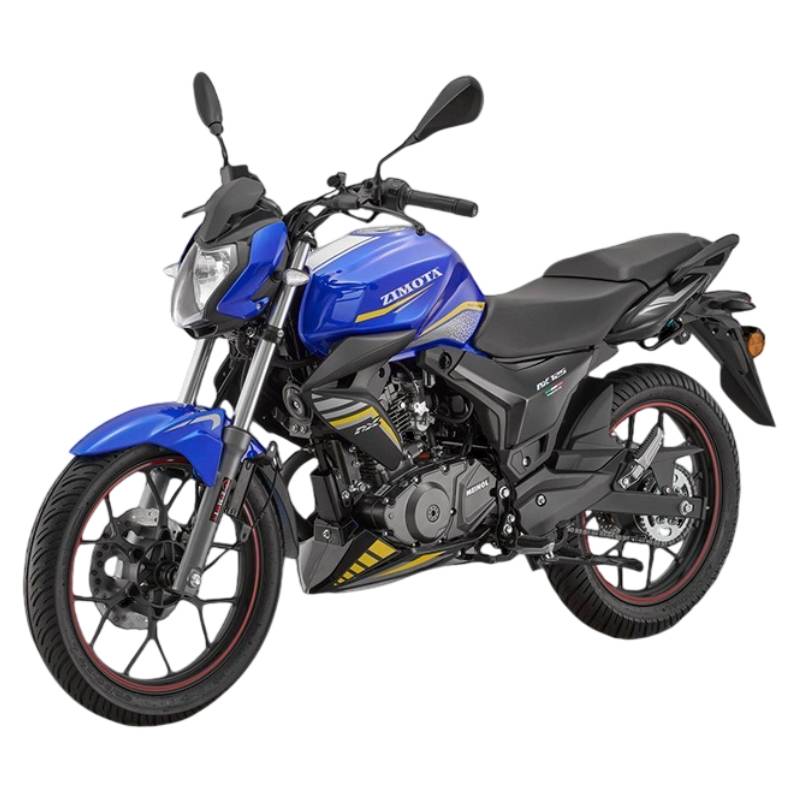 Cyclomoteur ZIMOTA RKS NX 124cc - Bleu - Image 2