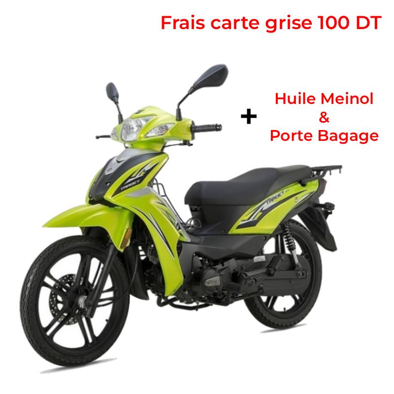 Cyclomoteur ZIMOTA TARGET 124 cc - Vert Pistache