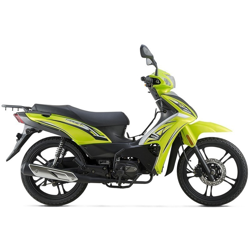 Cyclomoteur ZIMOTA TARGET 124 cc - Vert Pistache - Image 4