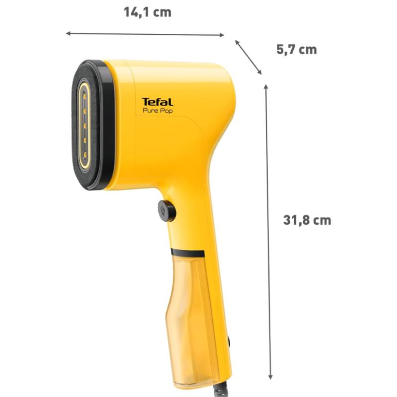 Défroisseur A Main TEFAL DT2026 Pure Pop 1300W - Jaune - Image 3