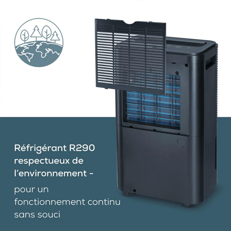 Déshumidificateur d'air BEURER LE 250 20Litres - Noir - Image 2