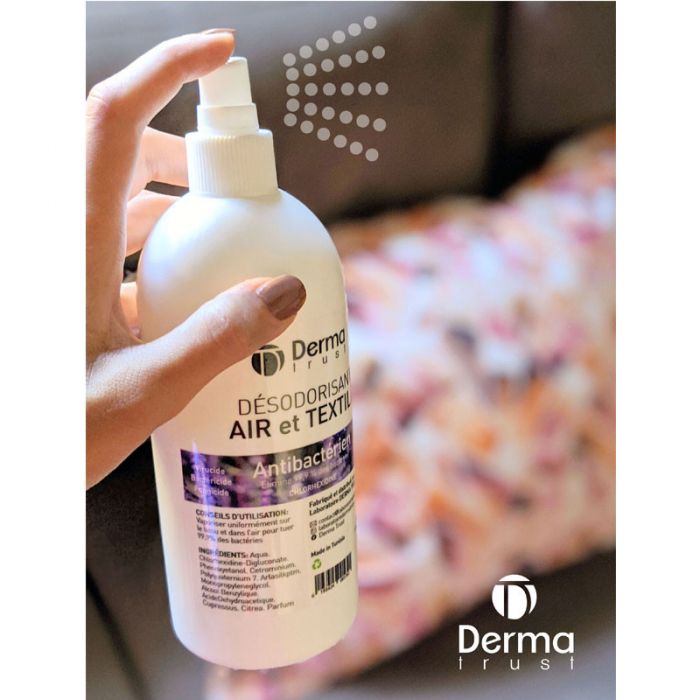 Désodorisant Air & Textile DERMA TRUST 220 ml Ananas - Image 3