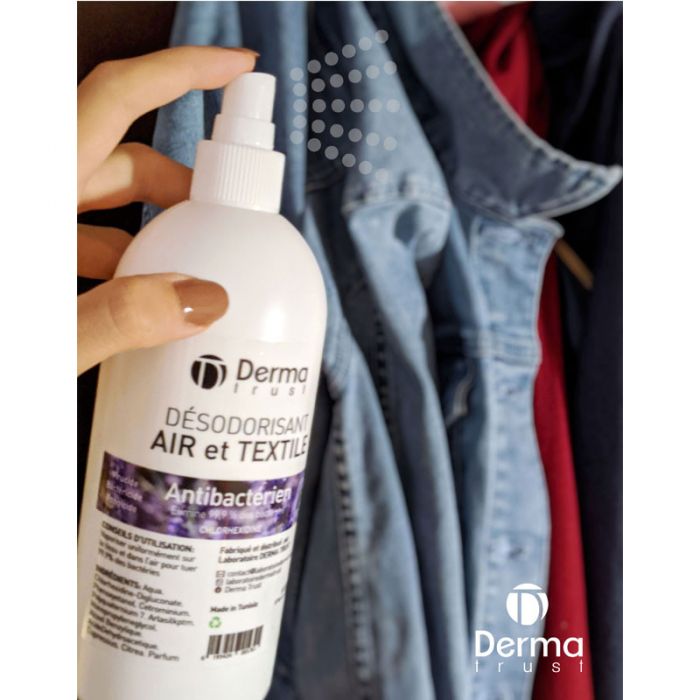 Désodorisant Air & Textile DERMA TRUST 220 ml Ananas - Image 2
