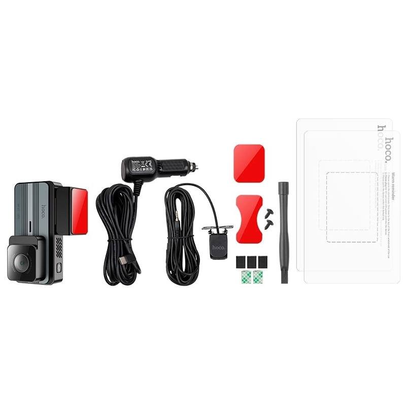 Dash Cam Hoco Driving Recoreder DV12 Full HD 2K - Wifi - Image 7