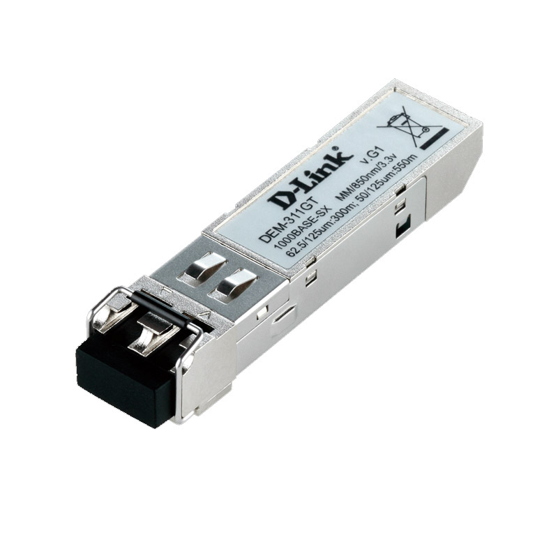 Transceiveur D-LINK DEM-311GT 1 port Mini-GBIC vers 1000Base-SX 550 mètres - Argent - Image 4