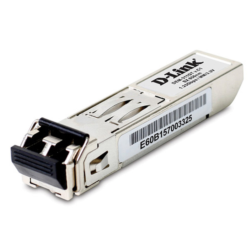 Transceiveur D-LINK DEM-311GT 1 port Mini-GBIC vers 1000Base-SX 550 mètres - Argent - Image 2