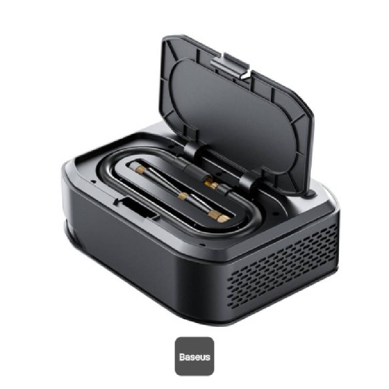 Démarreur de Voiture Baseus 1200A avec Compresseur et Power Bank - Image 3