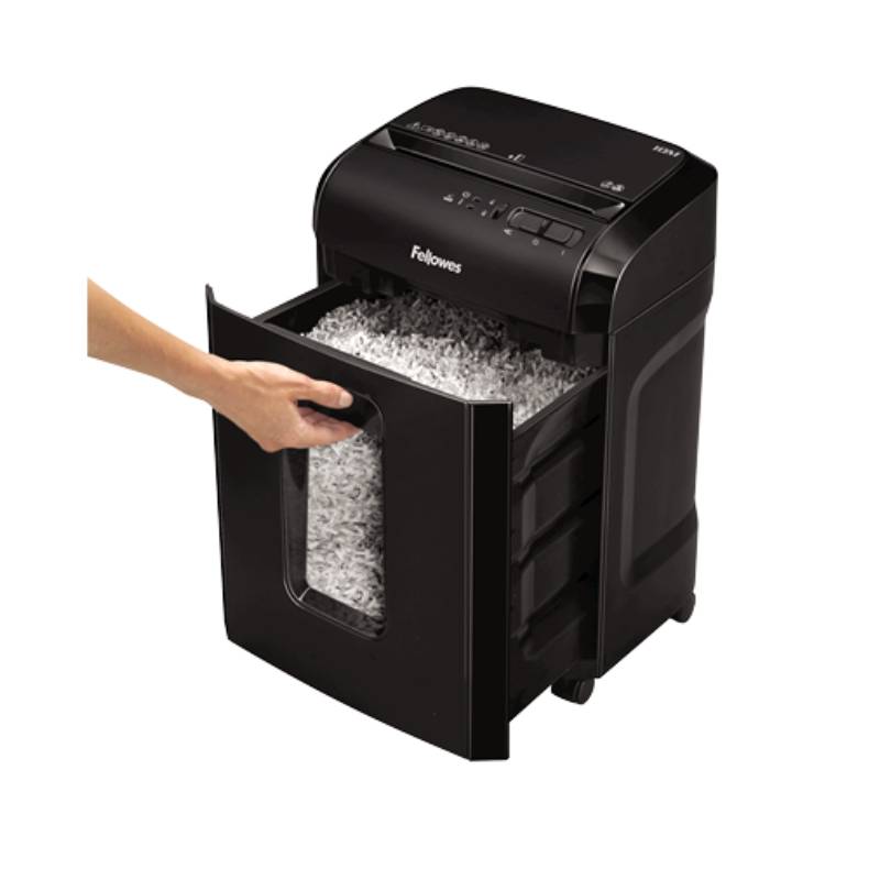Destructeur de documents FELLOWES 10-M - Noir - Image 4
