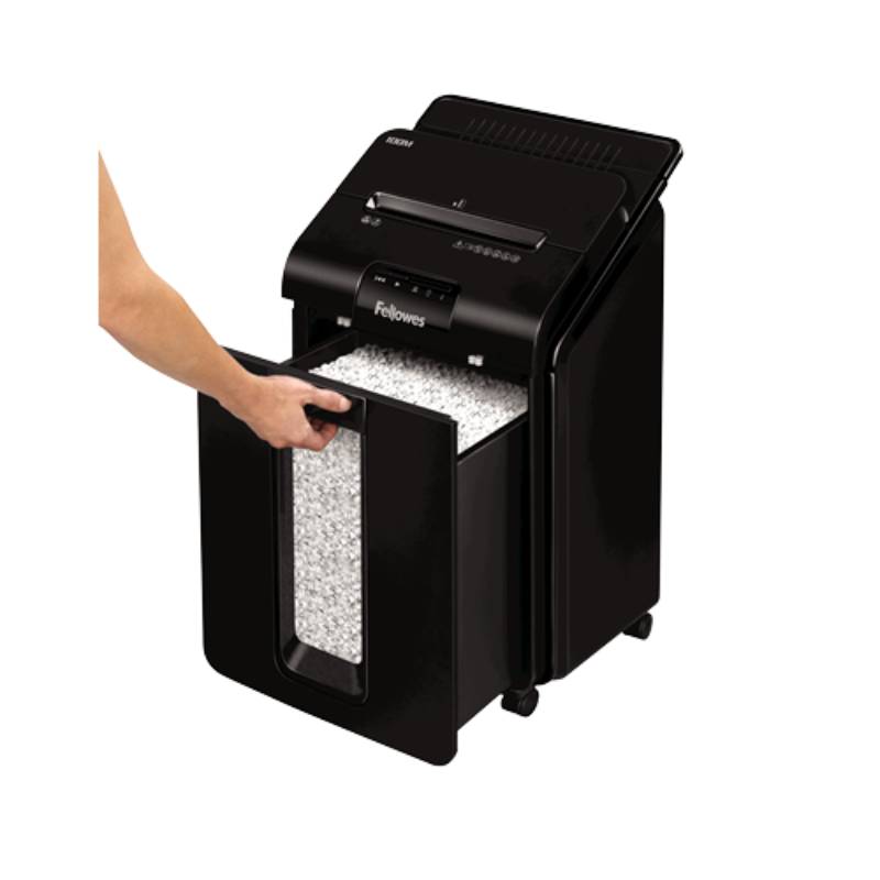 Destructeur de Documents FELLOWES AutoMax™ 100M - Noir - Image 3