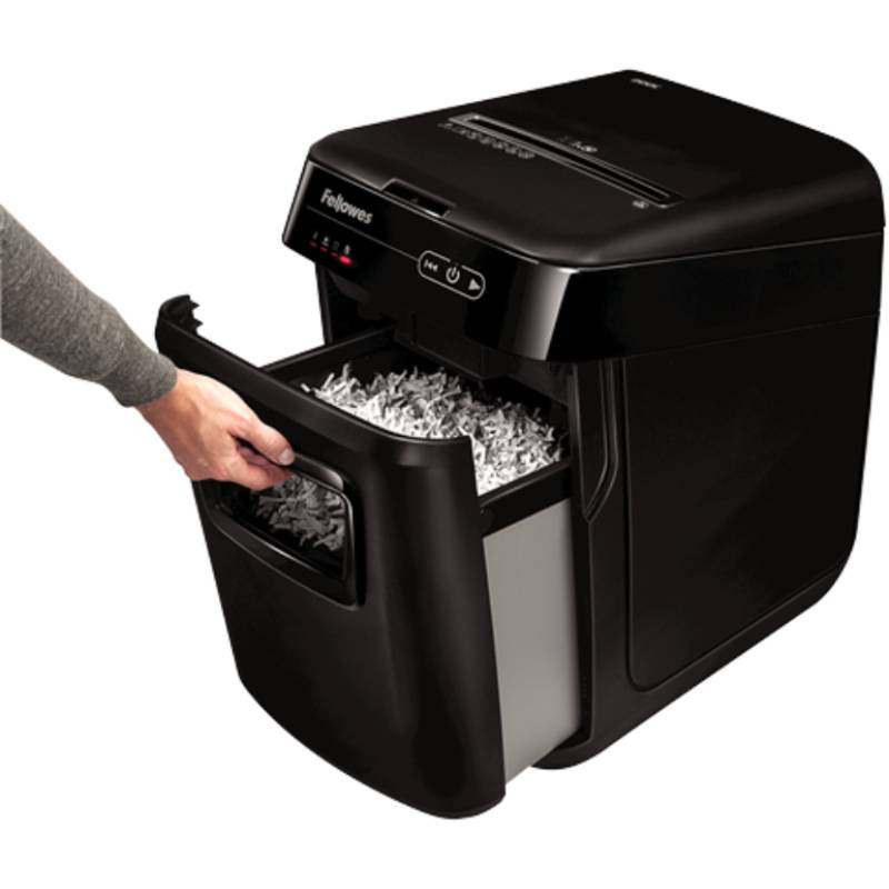 Destructeur de Documents FELLOWES AutoMax™ 200C - Noir - Image 2