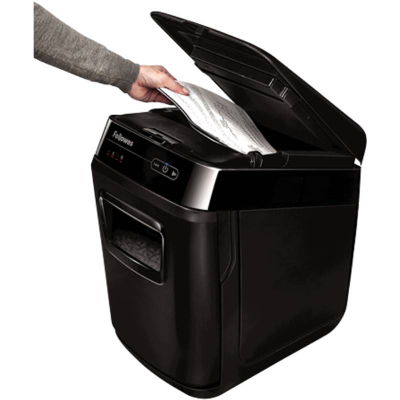 Destructeur de Documents FELLOWES AutoMax™ 200C - Noir - Image 3