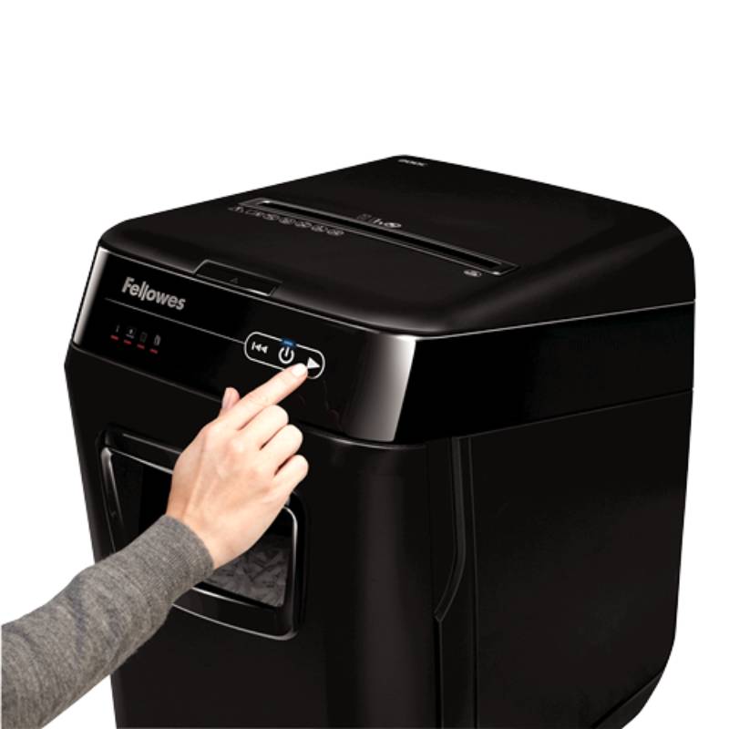Destructeur de Documents FELLOWES AutoMax™ 200C - Noir - Image 4