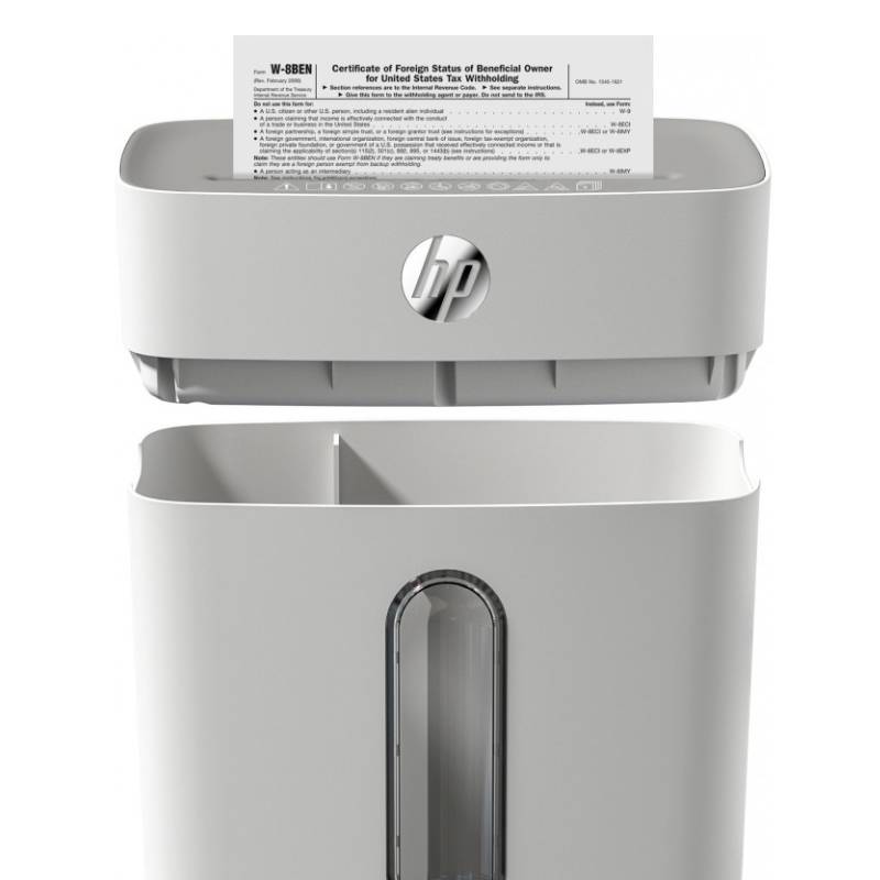 DESTRUCTEUR DE DOCUMENTS HP ONE SHRED - Blanc - Image 6