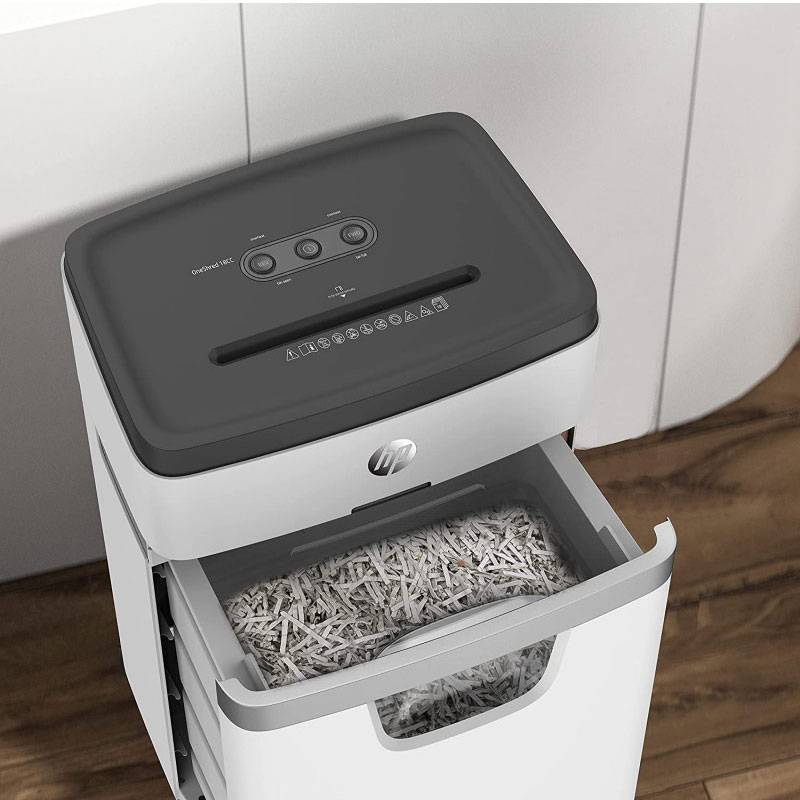 Destructeur de documents HP OneShred 18CC - Blanc - Image 4