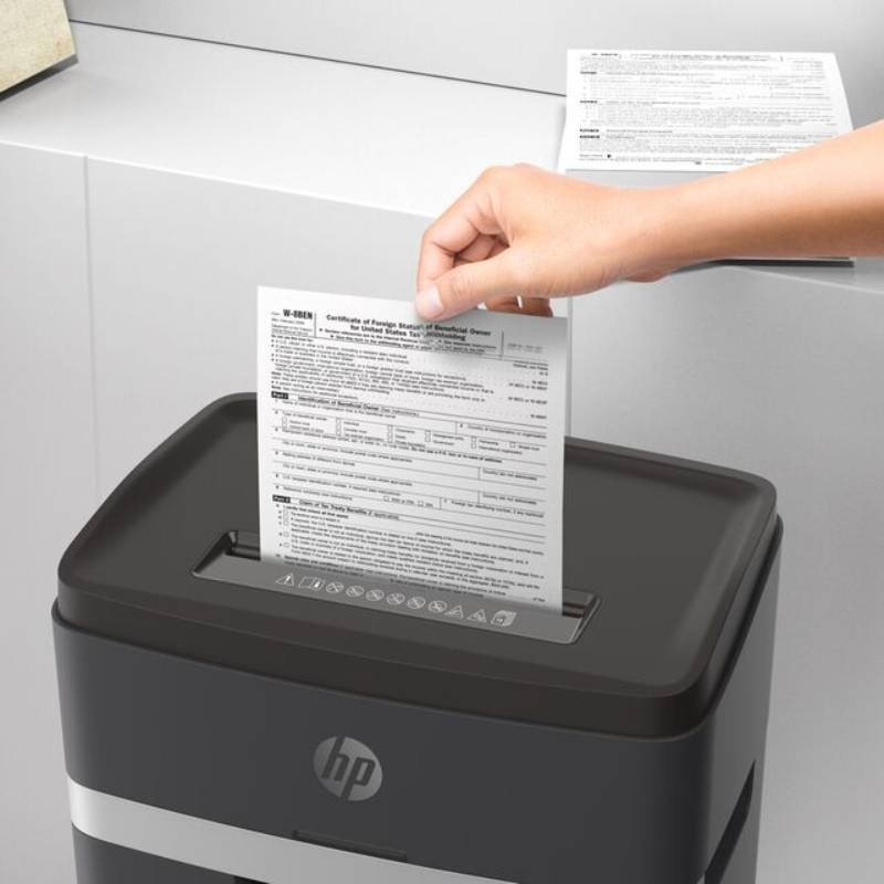 Destructeur de documents HP Pro Shredder 18CC - Noir - Image 4