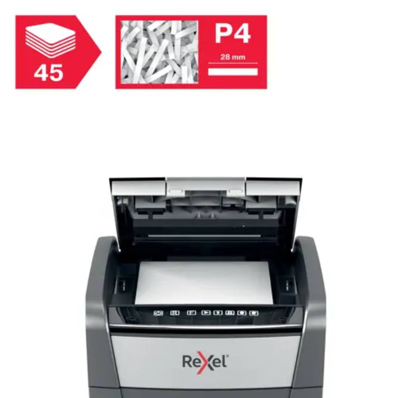 Destructeur De Documents REXEL Optimum AutoFeed 45X Coupe Croisée - Image 5