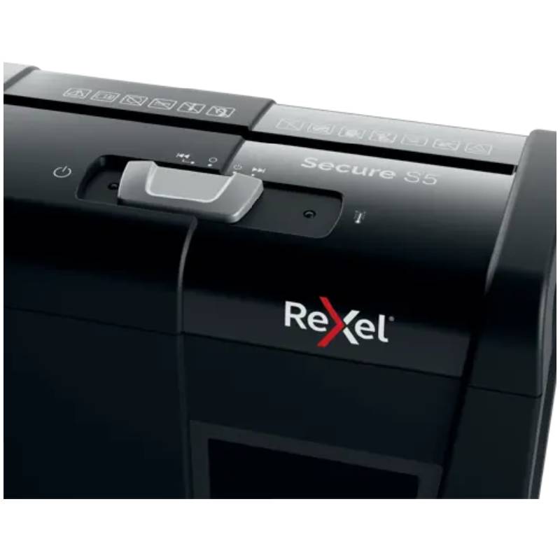 Destructeur De Documents REXEL Secure S5 Coupe Droite - Image 4