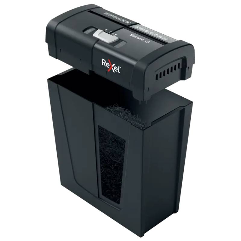 Destructeur De Documents REXEL Secure X8 Coupe Croisée - Image 3