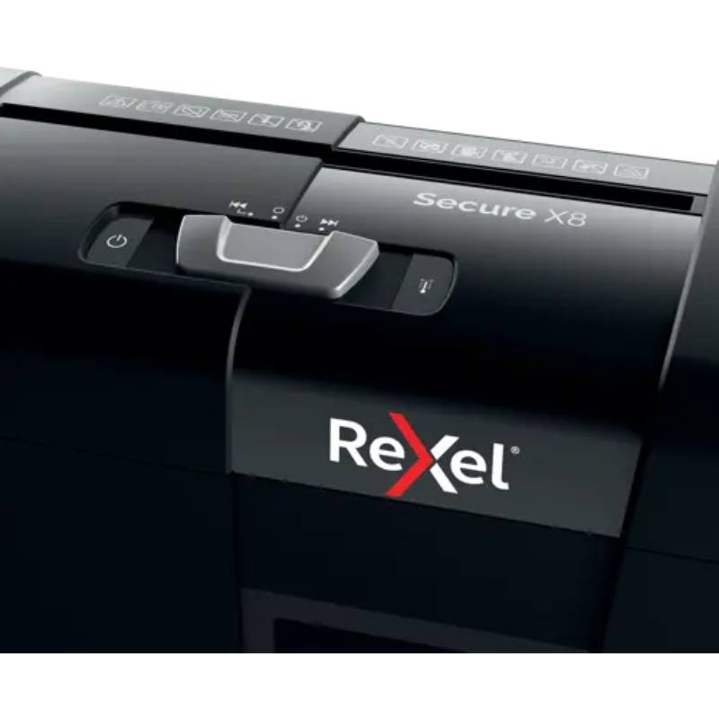 Destructeur De Documents REXEL Secure X8 Coupe Croisée - Image 5