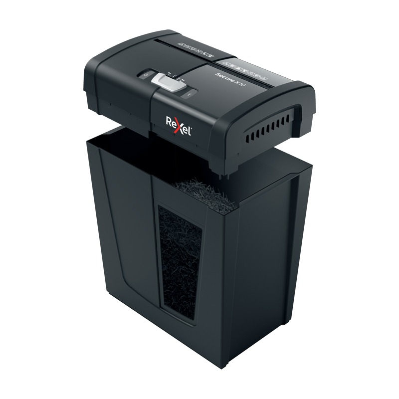 Destructeur de Documents REXEL Shredder Secure X10 Coupe croisée - Image 6