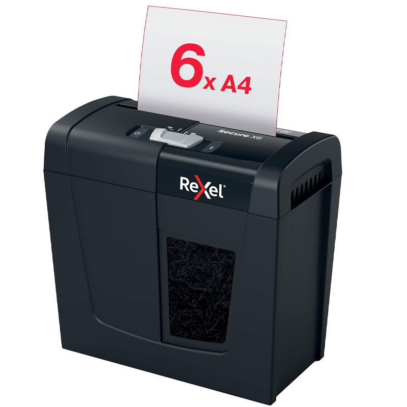 Destructeur de Documents REXEL Shredder Secure X6 Coupe croisée - Image 3
