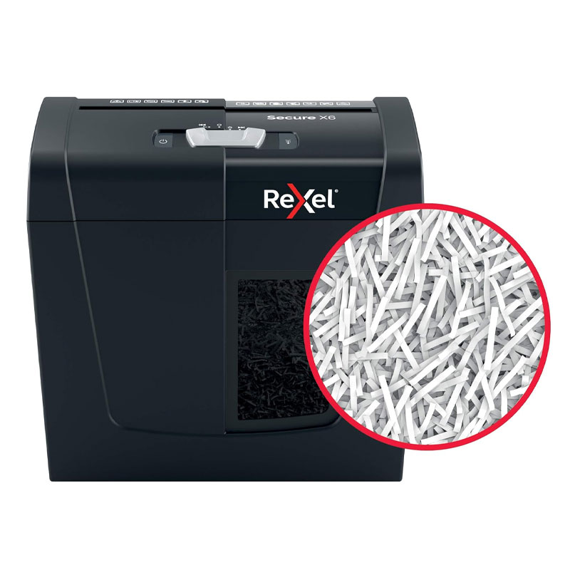 Destructeur de Documents REXEL Shredder Secure X6 Coupe croisée - Image 2