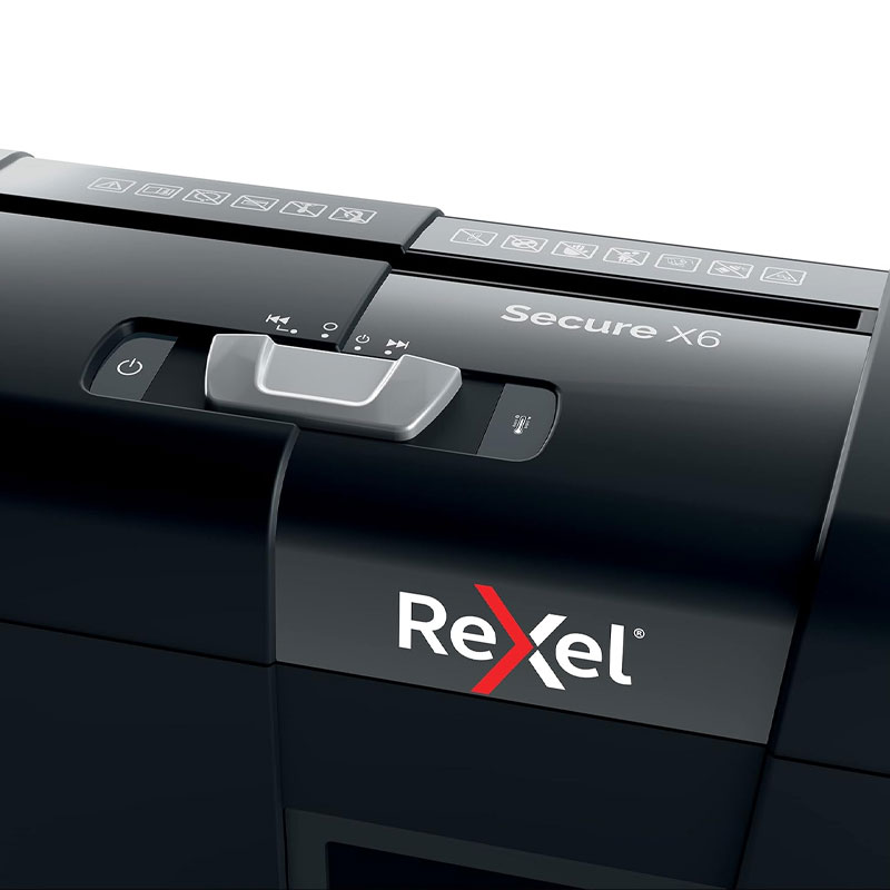 Destructeur de Documents REXEL Shredder Secure X6 Coupe croisée - Image 7