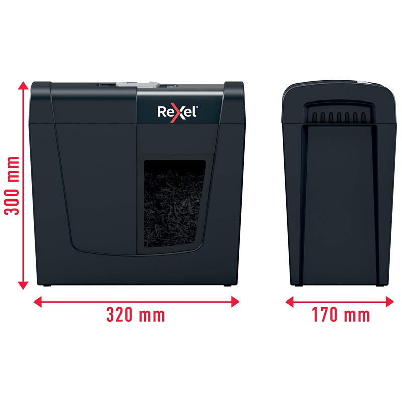 Destructeur de Documents REXEL Shredder Secure X6 Coupe croisée - Image 6
