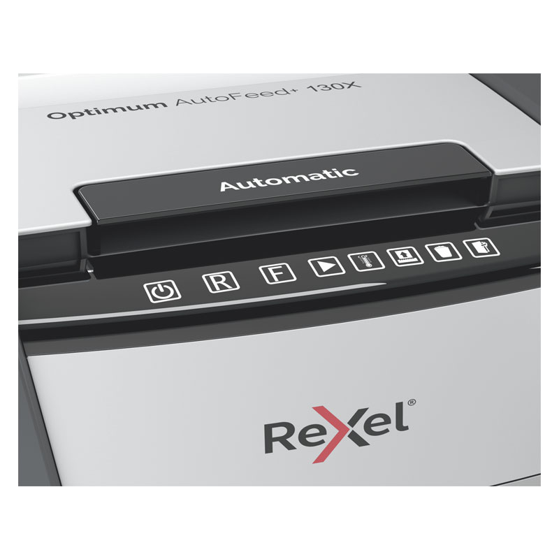 Destructeur REXEL Optimum Auto+ 130X EU Coupe croisée - Image 6