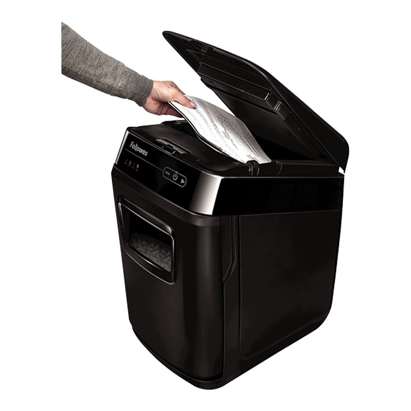 Destructeur de documents Fellowes AutoMax Coupe croisée 150C  - Image 3