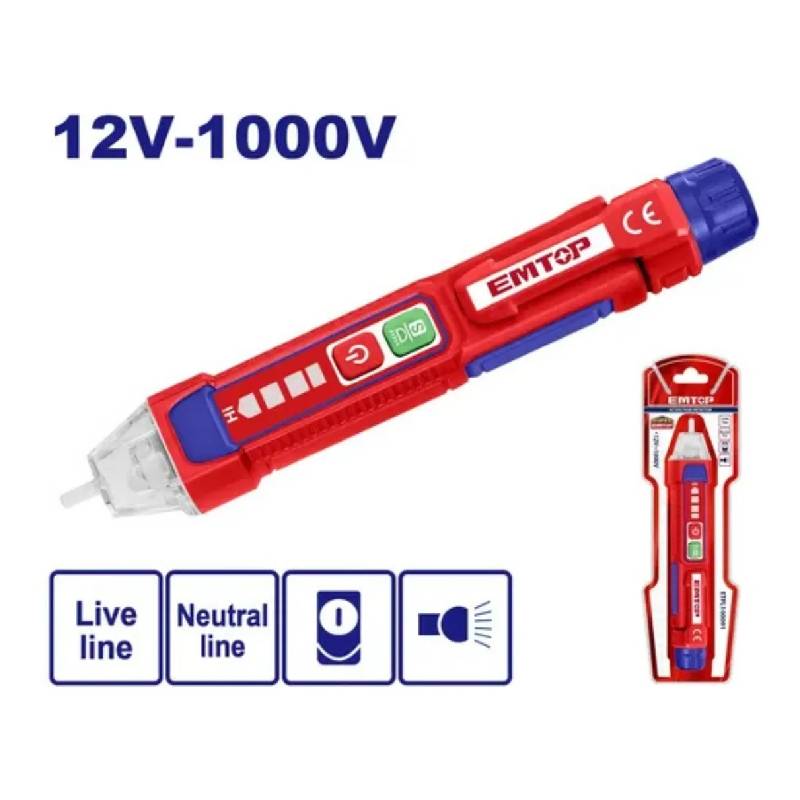 DÉTECTEUR DE TENSION EMTOP 12–1000V AC SANS CONTACT - Image 3