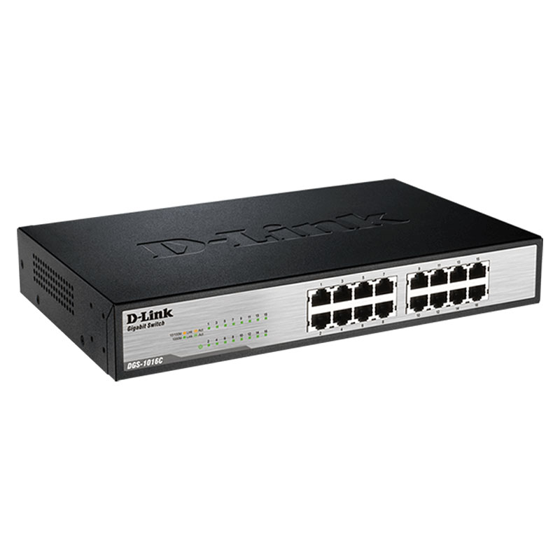 Switch D-Link DGS-1016C 16 PORTS GIGABIT 10/100/1000 MBPS - Image 2