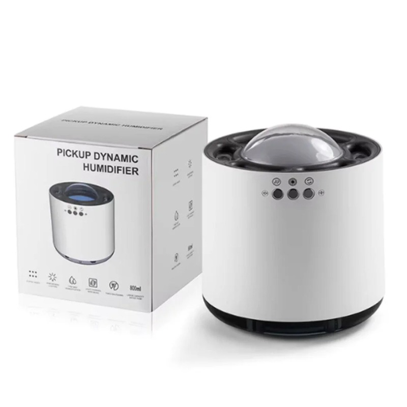 Diffuseur D'arome Humidificateur Anti Gravité LZ599 600ml - Blanc - Image 2