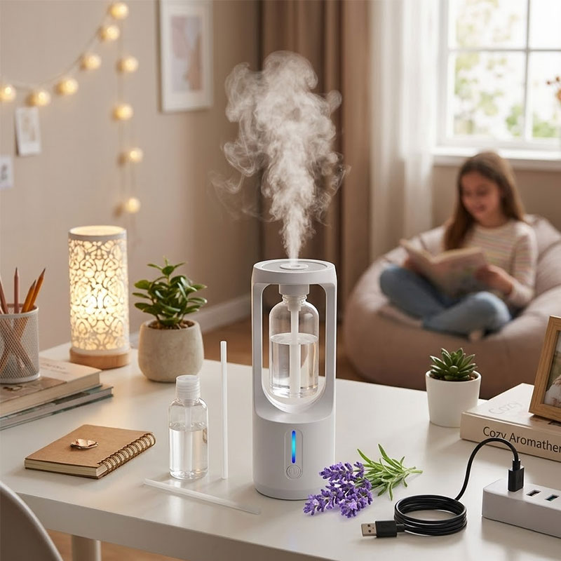 Diffuseur de Parfum Automatique USB - Blanc - Image 2