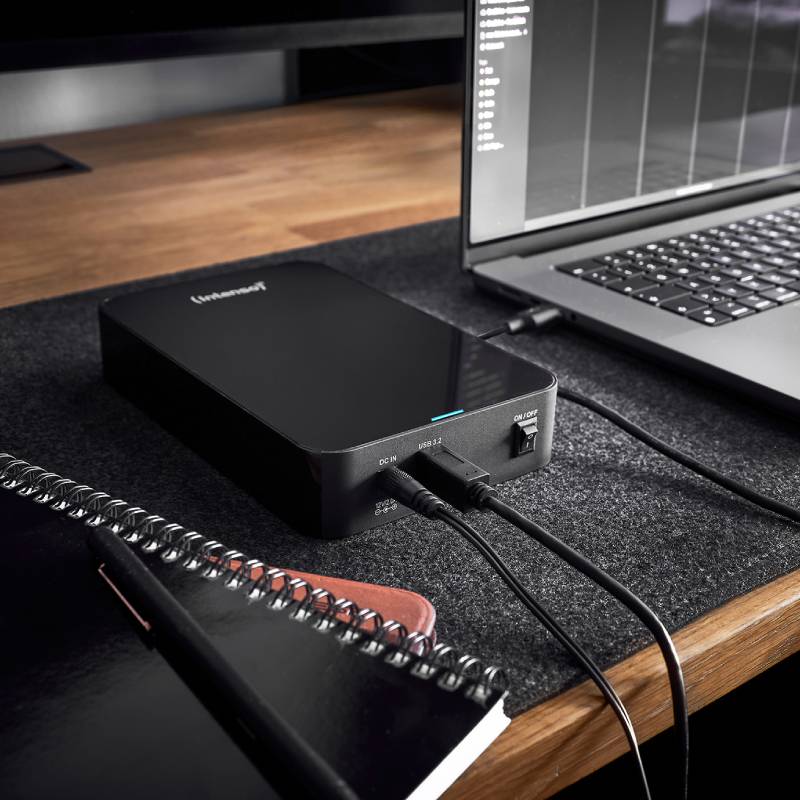 Disque dur externe INTENSO 6 To 3.5 pouces - Noir - Image 2