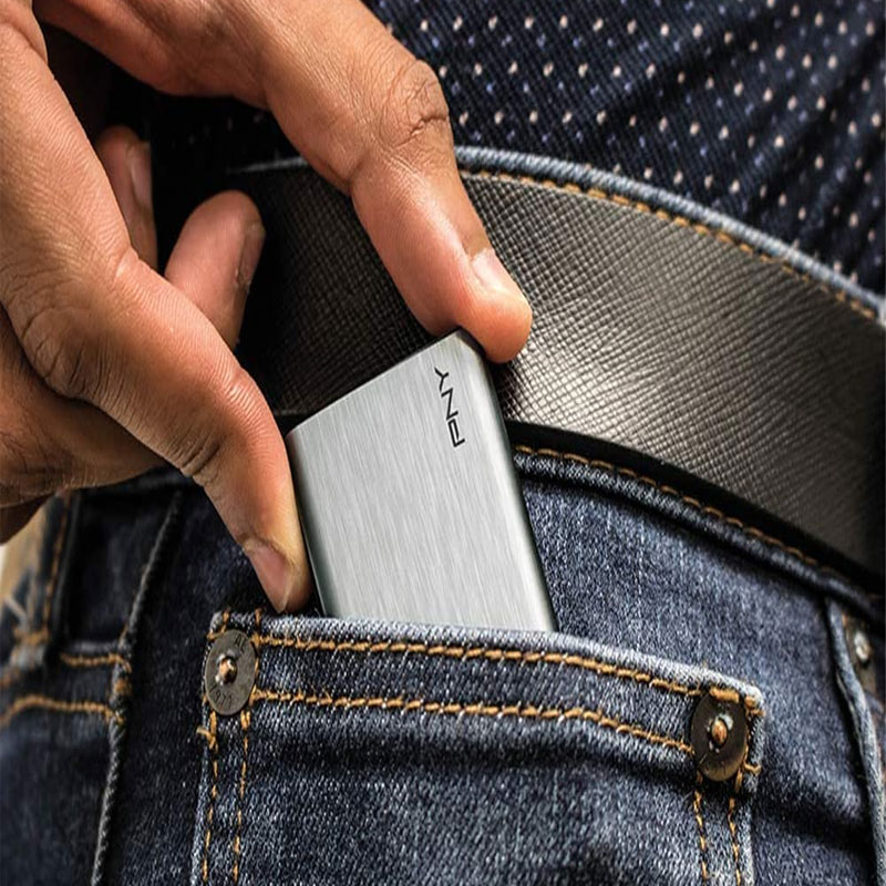 Disque Dur Externe PNY ELYTE CS1050 960Go SSD - Silver - Image 3